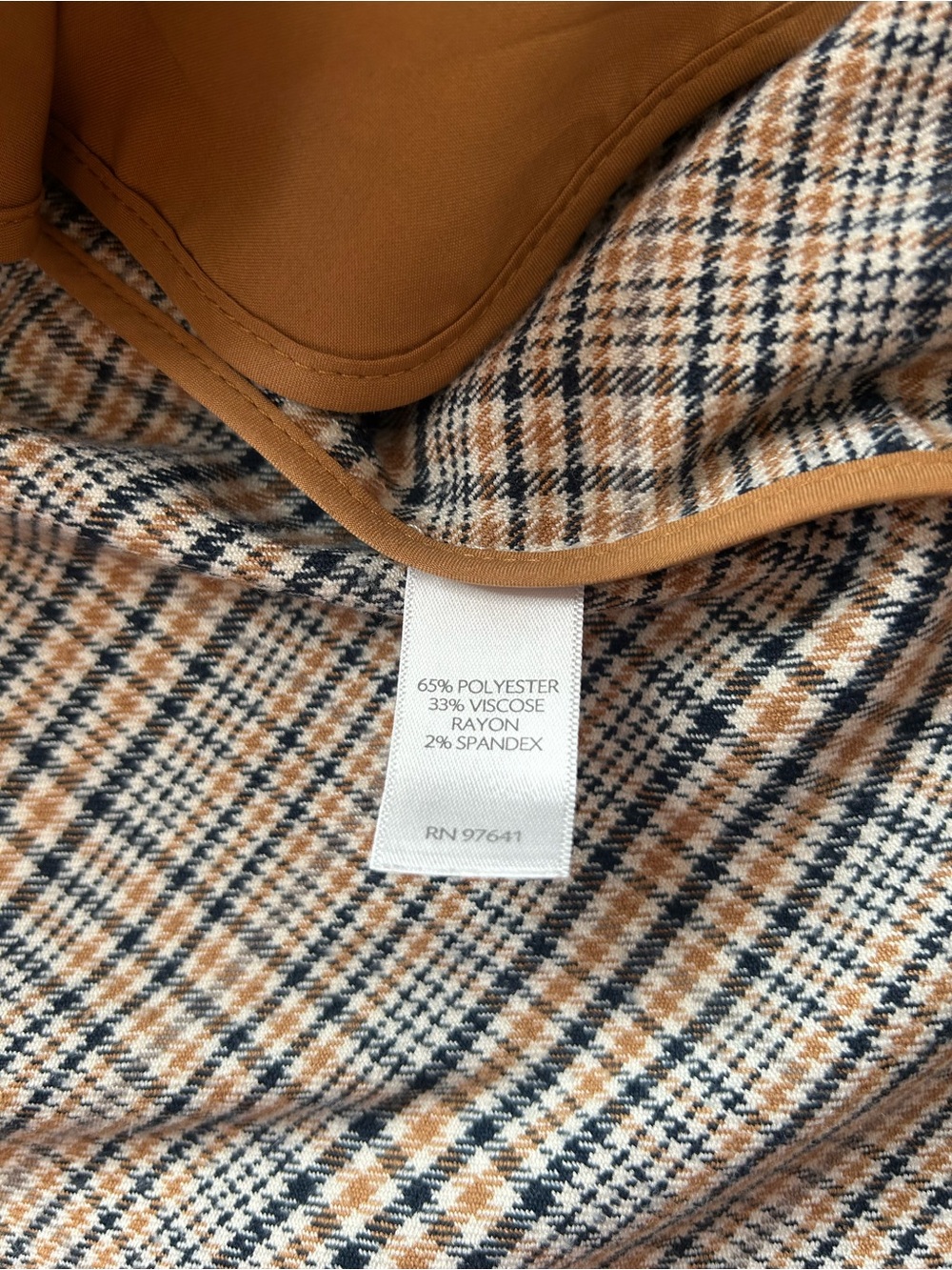 J. Jill Oversized Mendocino Plaid Blazer Autumn Layering Sz XL Lite Academia - Picture 8 of 13
